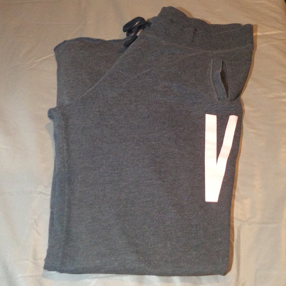 Victoria Secret sweat pants. Large Long